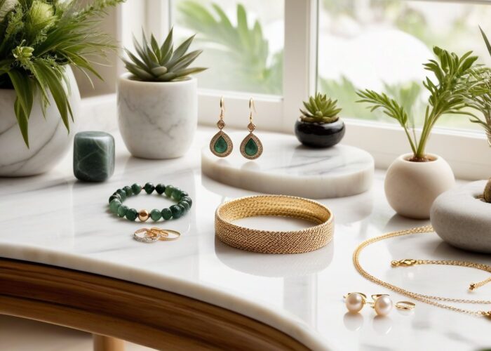 Análise das tendências em cores e design para semijoias em 2025