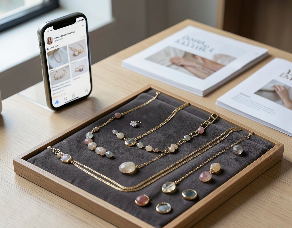 Comparando técnicas de marketing: redes sociais vs. marketing tradicional para semijoias