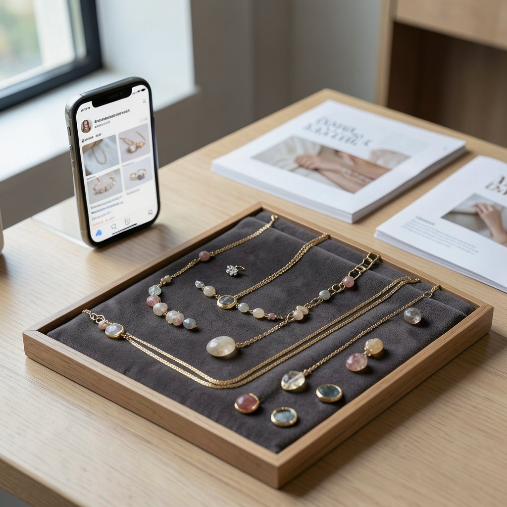 Comparando técnicas de marketing: redes sociais vs. marketing tradicional para semijoias