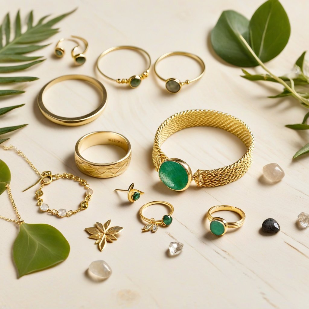 Tendências de sustentabilidade na fabricação de semijoias